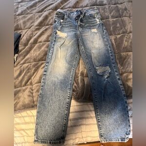 Lucky Brand Drew Mom High Rise Taper Jeans